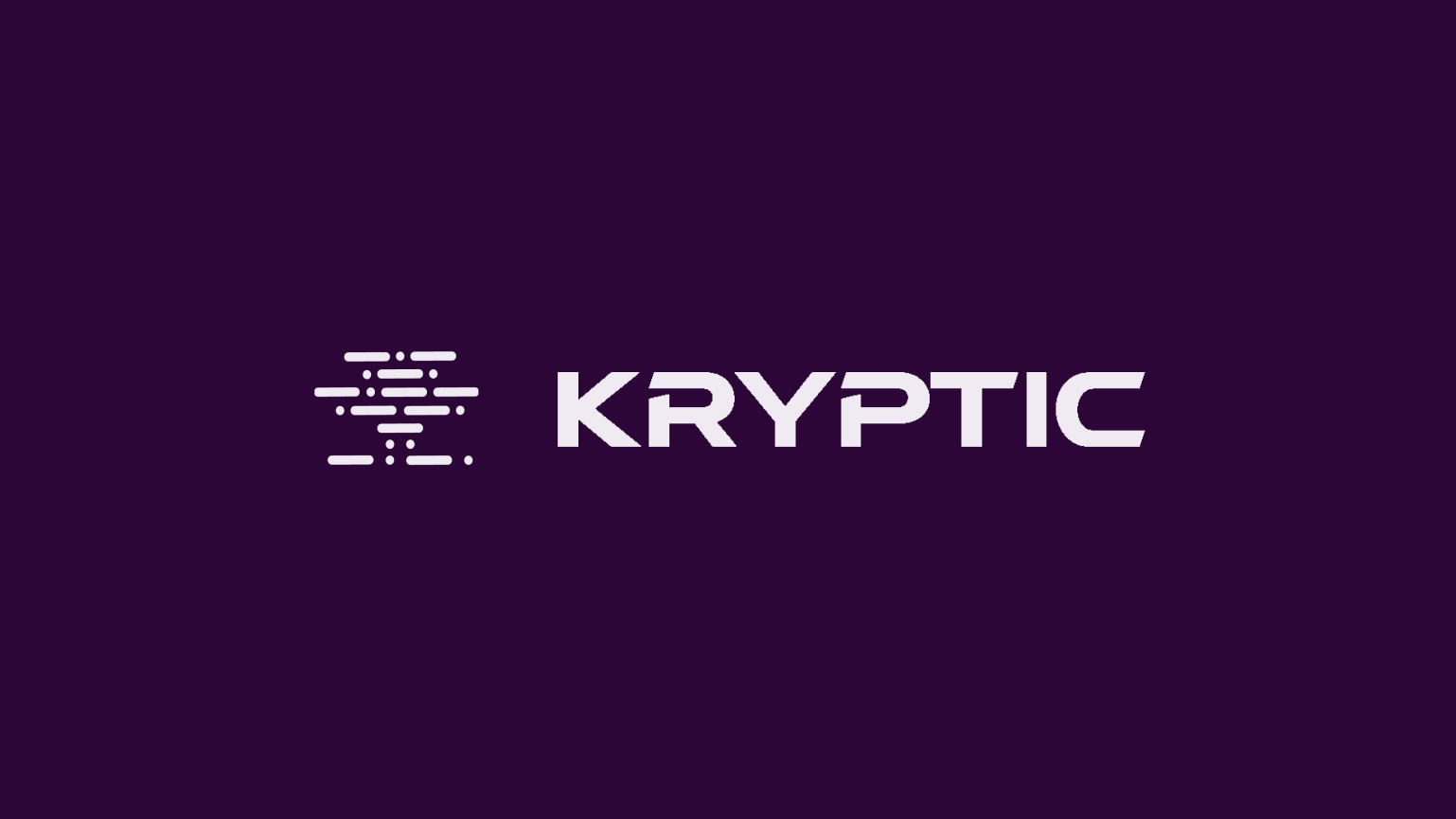 Kryptic brand card